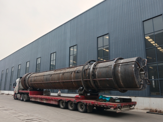 品质交付!活性炭生产线成套设备发货